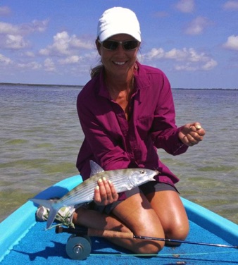 Monique and her Bonefish